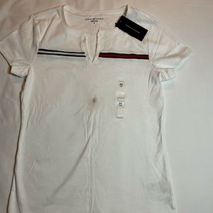 Tommy Hilfiger - Women simplistic top with high V cut